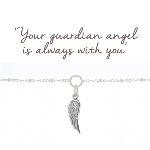 Buy Angel Wing Charm Bracelet | Sterling Silver