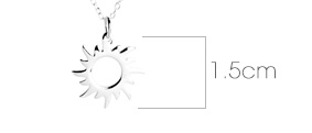 sunshine necklace dimensions