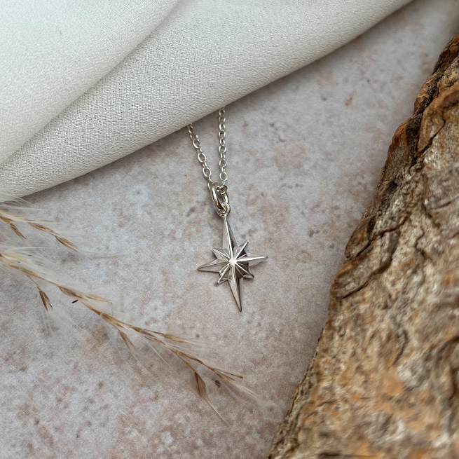 north star necklace