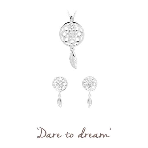 Buy Dreamcatcher Necklace & Earrings Set | Sterling Silver