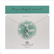 infinity sisters necklace